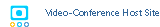 Video-Conference Host Site